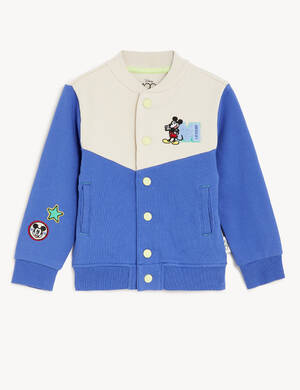 marksandspencer_SS23_Detska kolekce DISNEY_T88_4666C_bomber Mickey Mouse s vysokym podilem bavlny_2-8let_699Kc.jpg